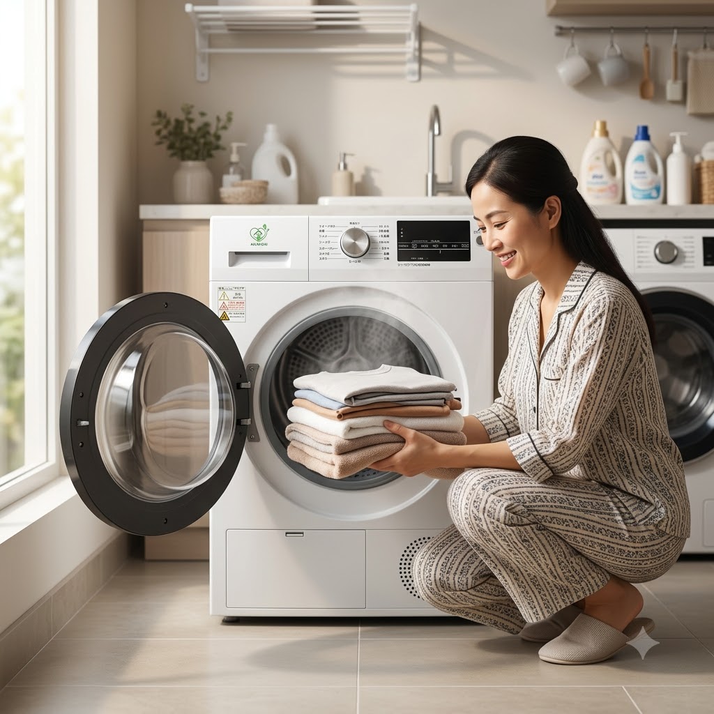 Máy Sấy Quần Áo Bơm Nhiệt AKANSAI RGY9003A – 9KG, Công Nghệ Heat Pump Tiết Kiệm Điện, Bảo Hành 12 Tháng - Ảnh 6